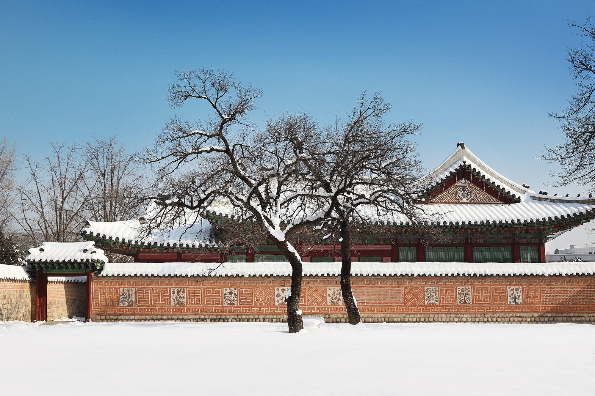 자경전 설경